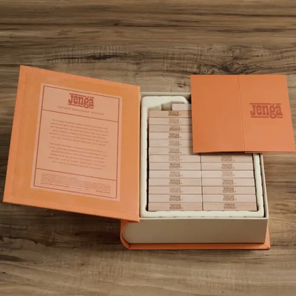 Jenga Vintage Bookshelf Edition