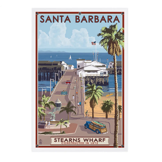 Santa Barbara Postcards - Stern's Wharf