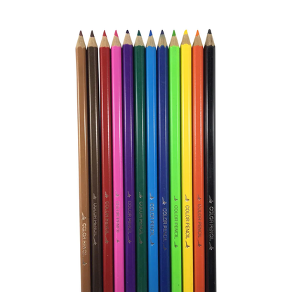 Three Leaf Colored Pencils 12 pack