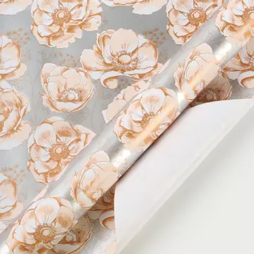 Metallic Rose Pearl Gift Wrap