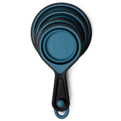Krumbs Kitchen Silicone Collapsible Measuring Cups 4pcs Set