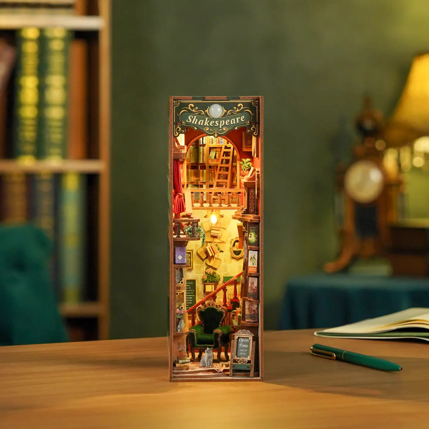 Diy Book Nook Kit: Left Bank Bookstore