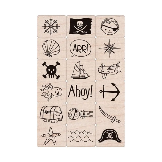 Stamp - Pirate Ink ‘N’ Set