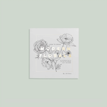 How to Draw Modern Florals