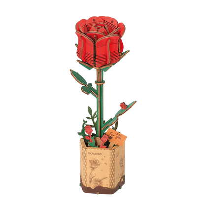 Wooden Bloom Craft Flowers