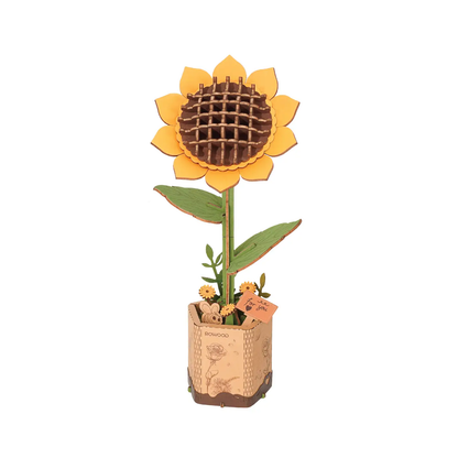 Wooden Bloom Craft Flowers