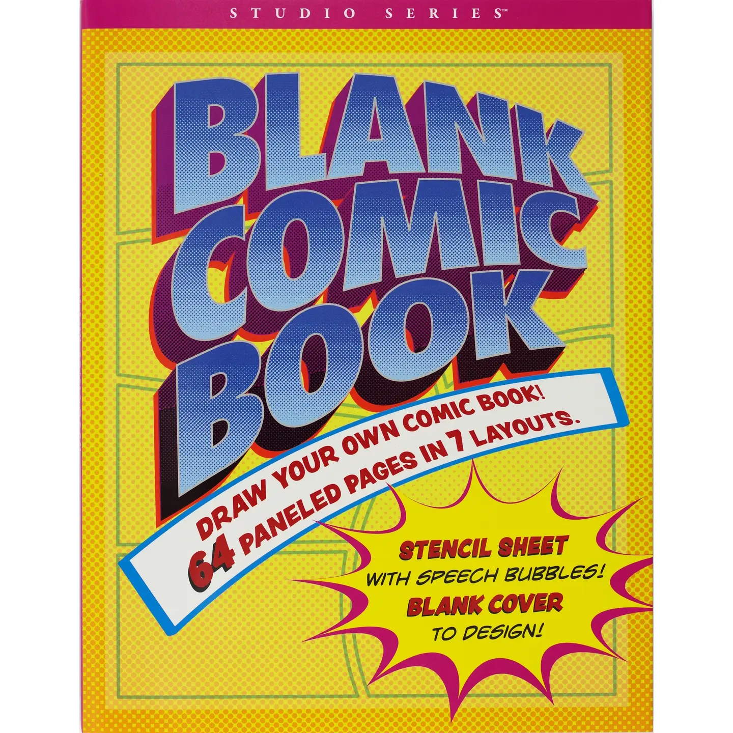 Blank comic Book