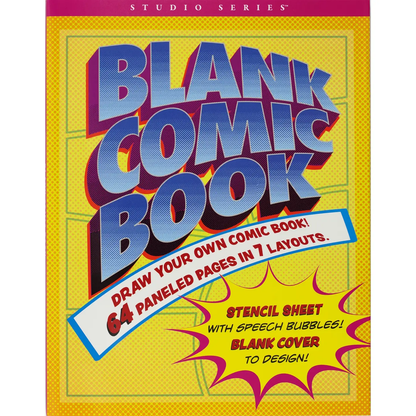 Blank comic Book