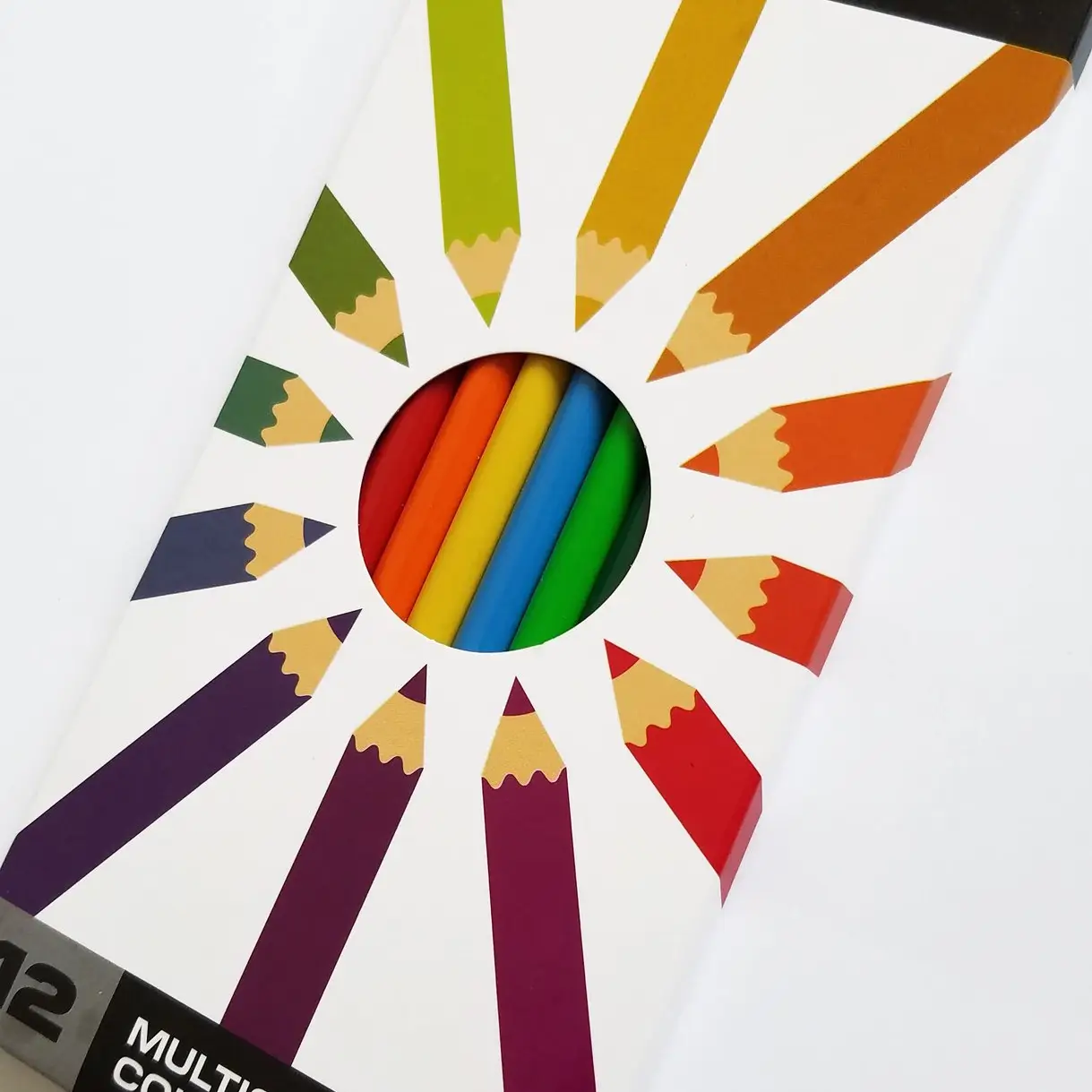 Three Leaf Colored Pencils 12 pack