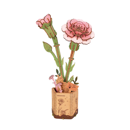 Wooden Bloom Craft Flowers