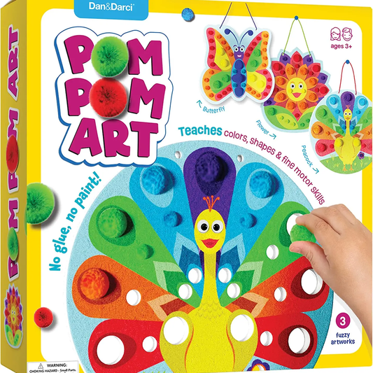 Pom Pom Arts & Crafts Kits For Toddlers