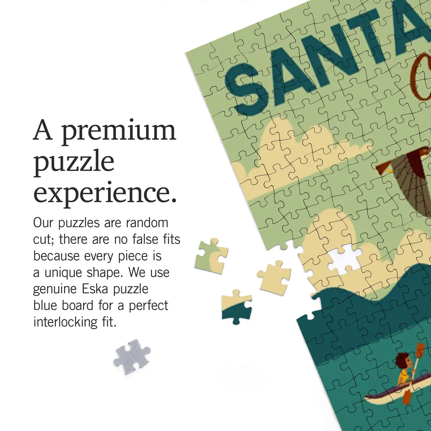 Downtown Santa Barbara Jigsaw Puzzle