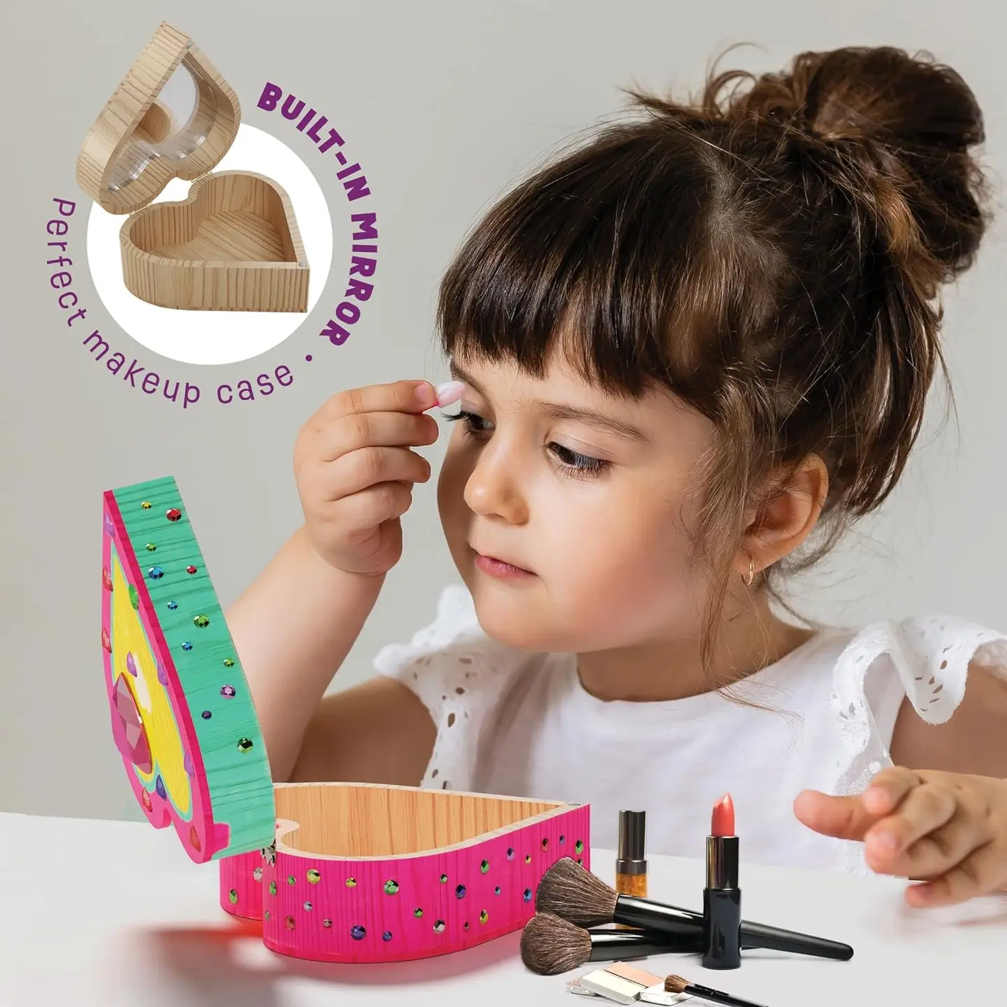 Paint Your Own Wooden Kids Treasure Box