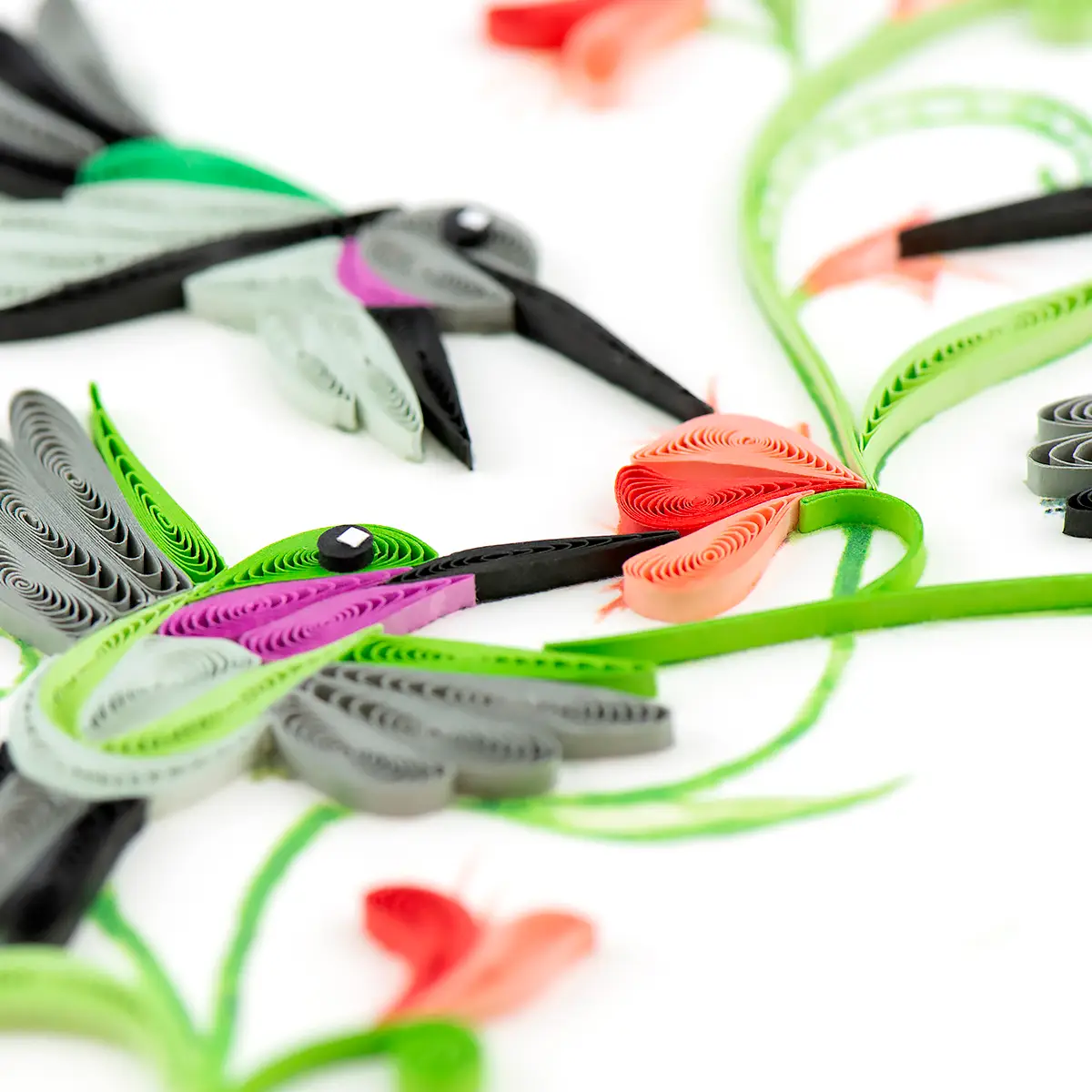 Hummingbird Trio Card