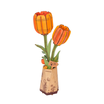 Wooden Bloom Craft Flowers