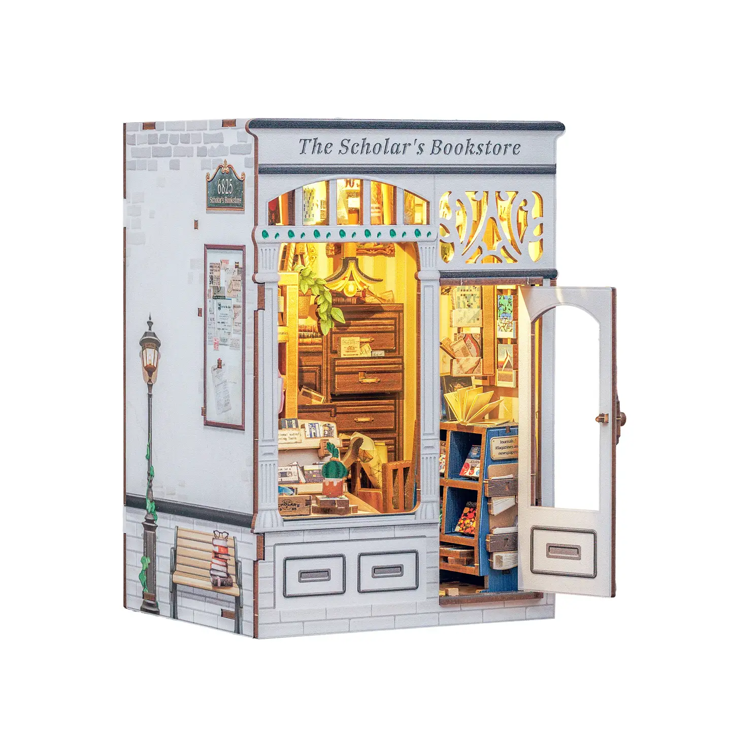 Diy Book Nook Kit: the Scholar's Bookstore