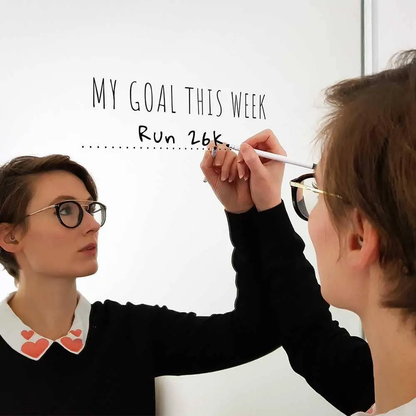 My Goal This Week Mirror Sticker + Pen Decal Kit