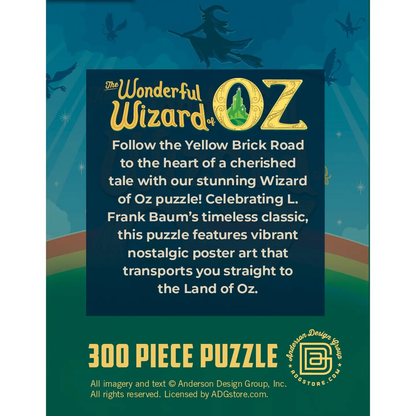 Wizard Of Oz 300 Piece Jigsaw Puzzle