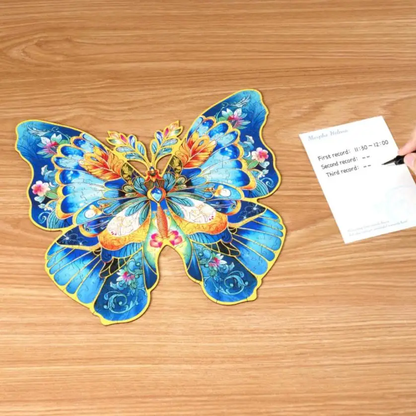 Rowood Morpho Helena Wooden Jigsaw Puzzle