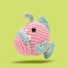 Poe The Angler Fish Glow In The Dark -The Woobles Crochet Kit (Beginner)