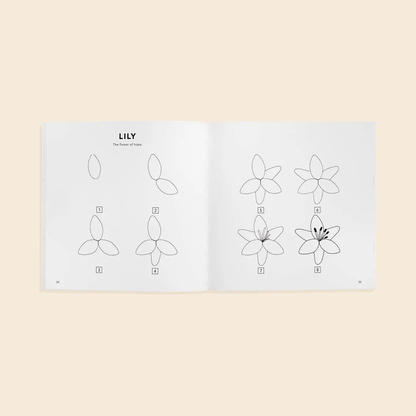 How to Draw Modern Flowers