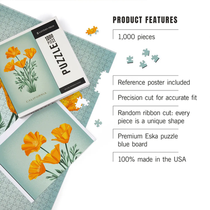 California Poppies Jigsaw Puzzle